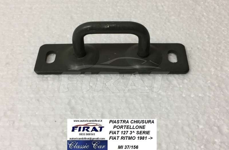 PIASTRA GANCIO PORTELLONE FIAT 127 3 SERIE RITMO